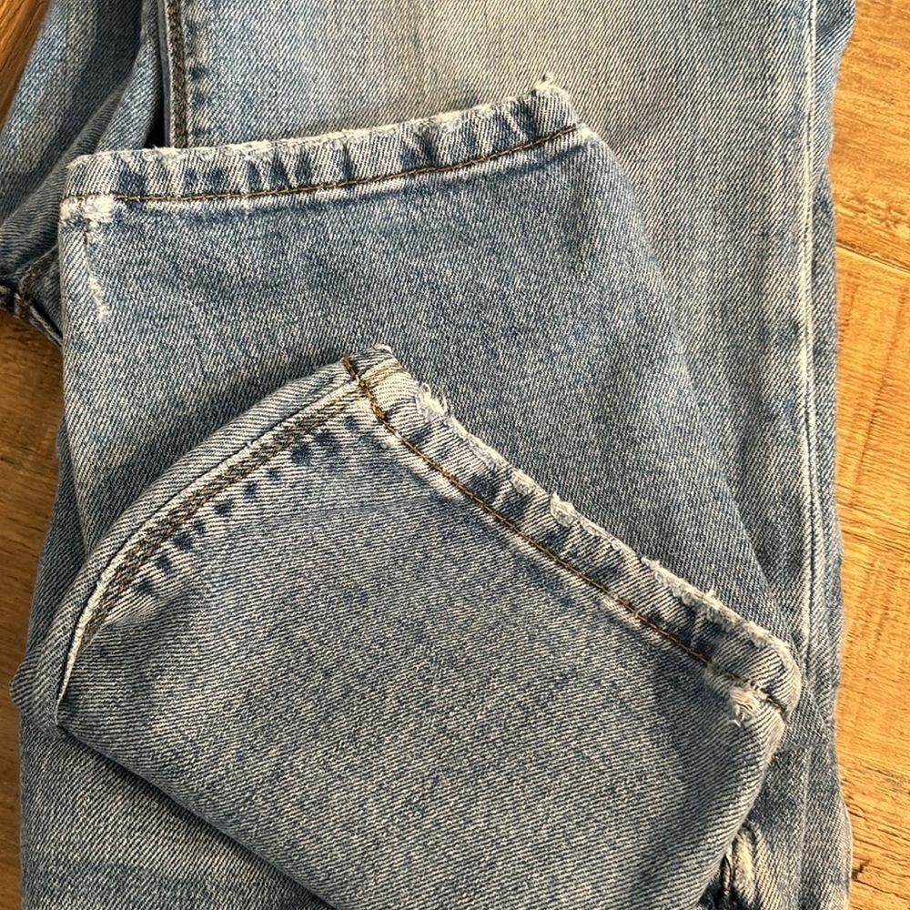 Black Orchid Skinny Boyfriend Jeans. Sz~26. Washed Distressed Denim EUC - Picture 10 of 12